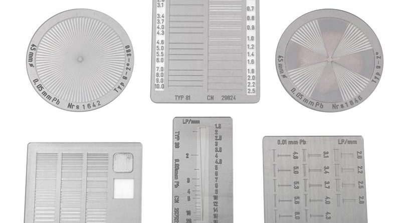 X-ray Çözünürlük Test Paterni